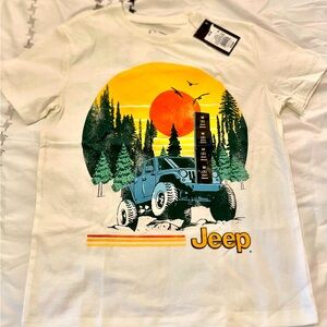 NWT Art Class Jeep T Shirt Size 8